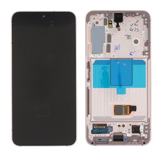 Lcd + Touch + Frame Per S901B Samsung Galaxy S22 - Pink Gold
